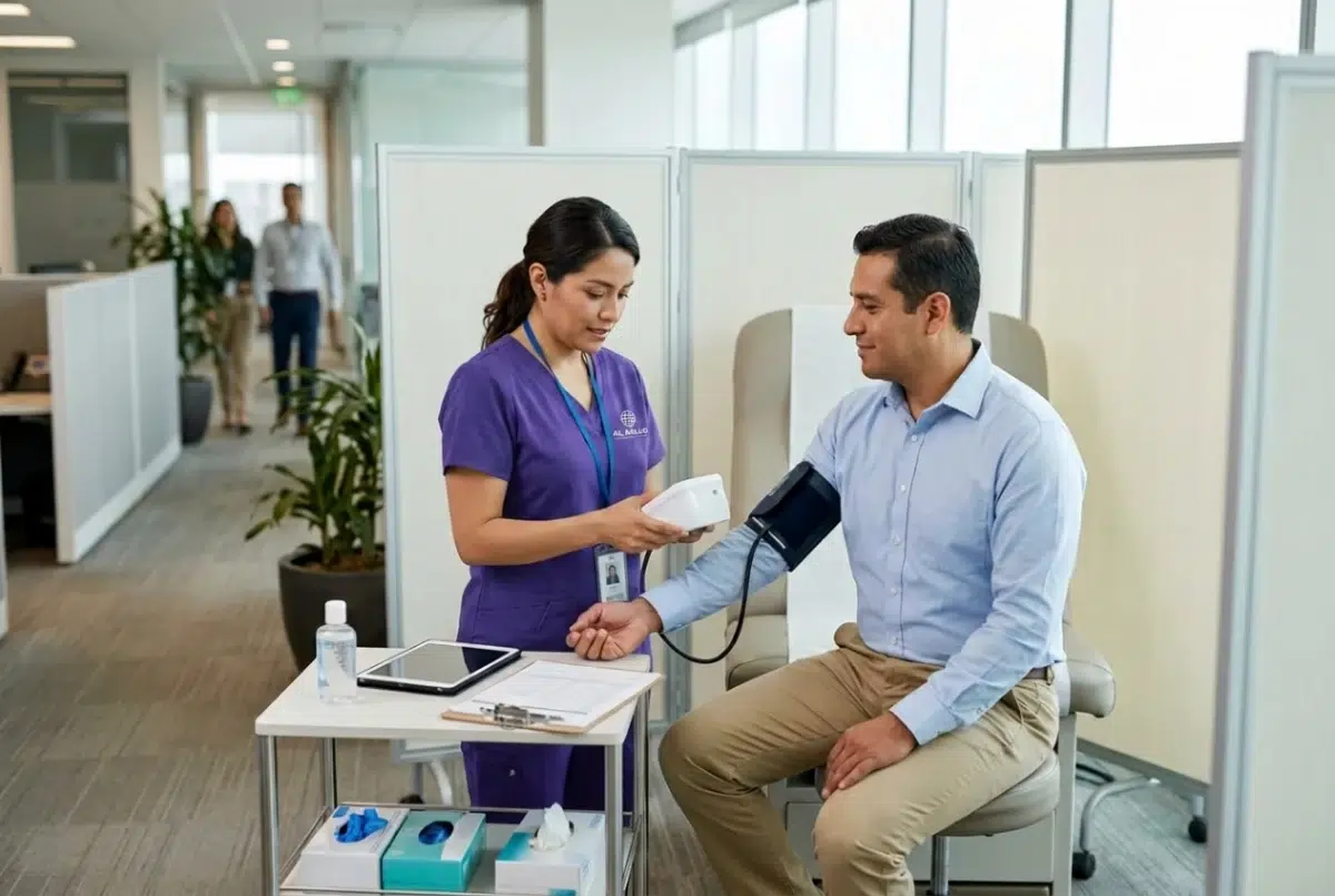 Servicios médicos en sitio